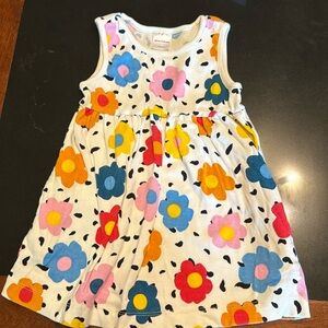 Hanna Anderson Girls’ printed play Floral Dress 2T